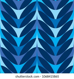 Modern blue pattern
