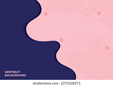 modern blue pink fluid gradient wave background