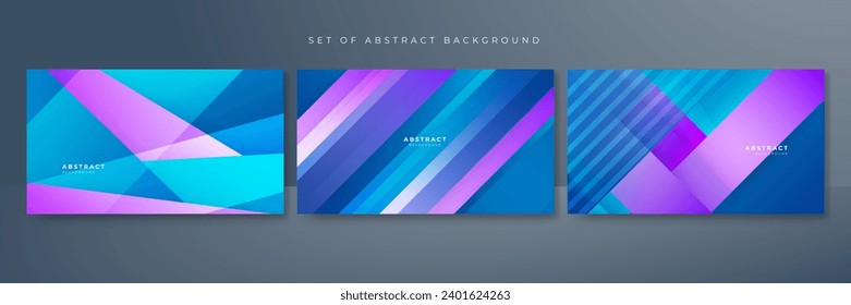 Modern blue and pink technology background. Technology futuristic dynamic motion. Movement pattern for banner or poster design background concept.
