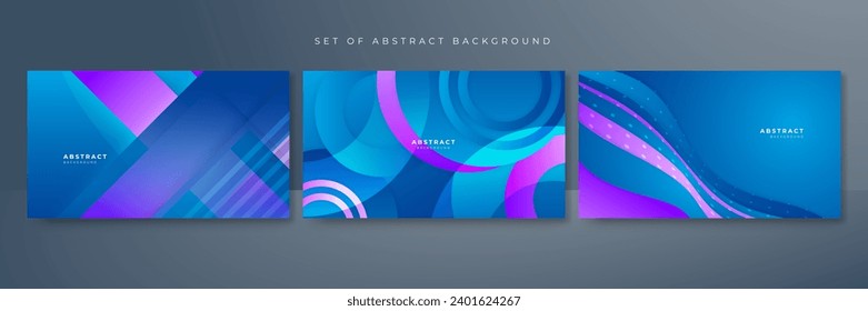 Modern blue and pink technology background. Technology futuristic dynamic motion. Movement pattern for banner or poster design background concept.