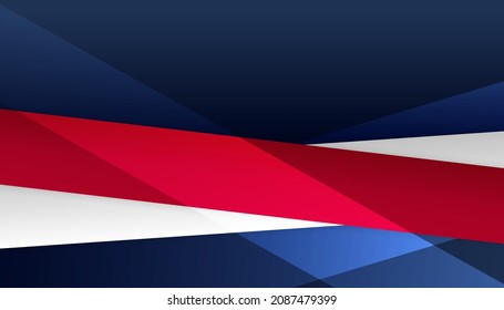 Modern blue red black white abstract presentation background with corporate concept