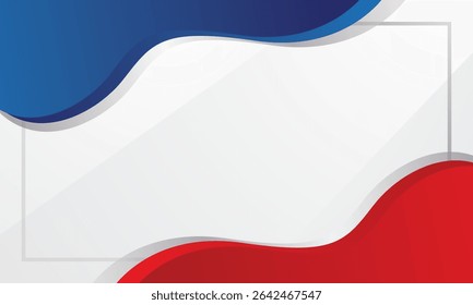 Fundo de Certificado azul vermelho moderno