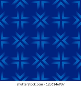 Modern blue Sacred Background. Trendy seamless pattern designs. Creative design with vibrant gradients. Can be used for wallpaper, textile, invitation card, wrapping, web page.