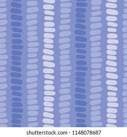 Modern blue seamless vector background. Blue hues hand drawn horizontal blocks in vertical rows on blue background. Blue shades background. Hand drawn doodle strokes. Textured backgound.