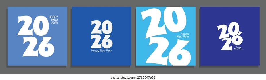 Un moderno póster con el logotipo de Blue Set 2026 con diseños minimalistas y limpios, tipografía atrevida y gráficos contemporáneos frescos. Ideal para branding, pósters, diseños digitales, decoración y proyectos visuales con estilo.