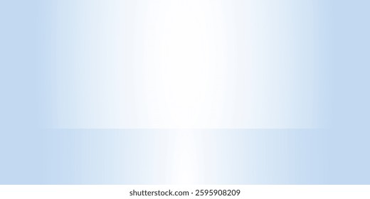 Modern blue studio room limbo light background. Abstract 3d backdrop for product presentation simple modern abstract