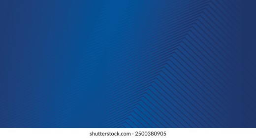 Modern blue tech abstract background with sharp lines