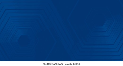 Modern blue tech abstract background with sharp lines cyberspace. line soft