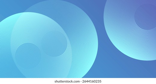 Modern Blue Tech Circle Finance Fintech Background Abstract Pixel Abstract Modern