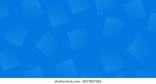 Modern blue vector Abstract Technology business background with lines and geometric shapes, Professional square minimalist.