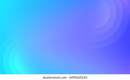 modern and blue vibrant backdrop with round curve lines vector