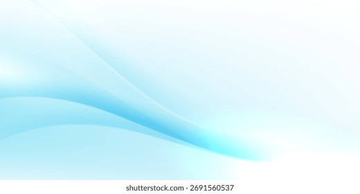 Diseño de fondo abstracto de onda azul moderno. Ilustración vectorial.