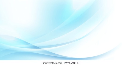 Diseño de fondo abstracto de onda azul moderno. Ilustración vectorial.
