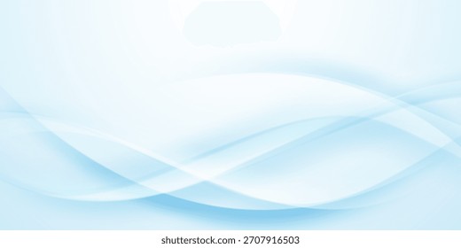 Diseño de fondo abstracto de onda azul moderno. Ilustración vectorial.