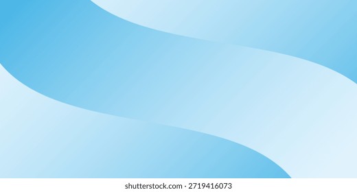 modern blue wave abstract gradient background for banner, cover, and poster