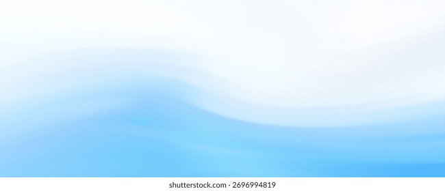 Diseño azul moderno del fondo de la onda, Ilustración vectorial