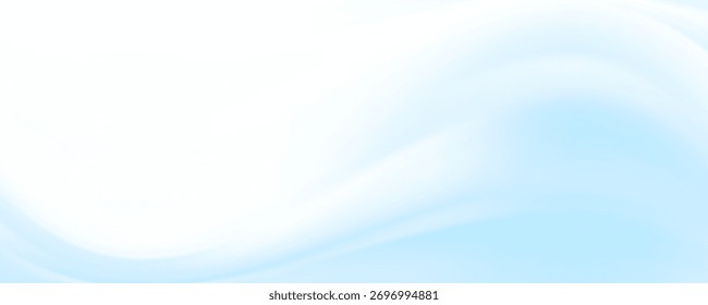 Modern blue wave background design, vector illustration