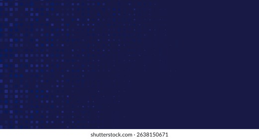 Modern blue wavy halftone background. Dot pop art sport style design modern simple art