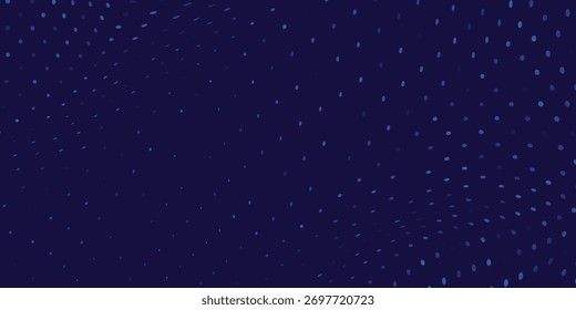 Modern blue wavy halftone background. Dot pop art sport style vector abstract simple