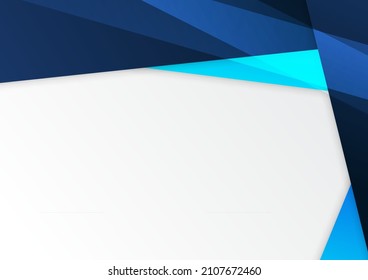 Fondo de presentación abstracto moderno en blanco azul con concepto corporativo