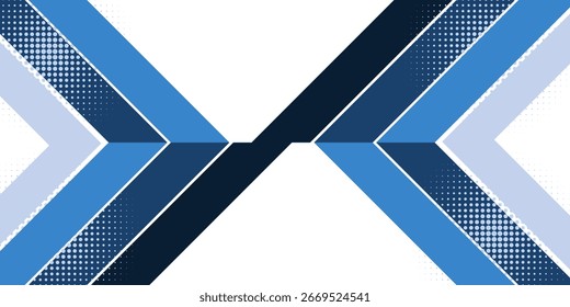  Fundo de apresentação abstrata azul branco moderno com conceito corporativo 