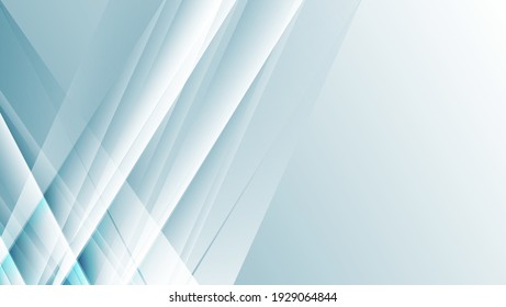 Modern Blue and White Background Presentation