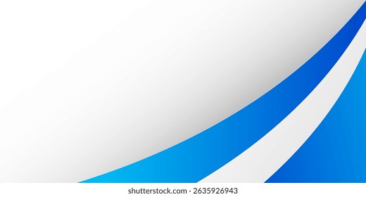 Fondo azul y blanco moderno. Anuncio de Tecnología. Ilustración vectorial. Fondo de pantalla Abstractas de Negocios