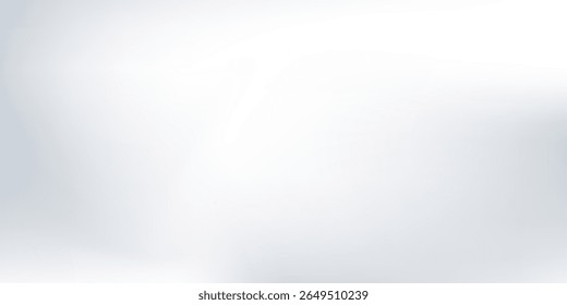 Modern blue white gradient abstract pattern studio background Light gives luxurious shine abstract