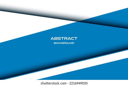 modern blue white shadow a combination diagonal abstract background. eps10 vector