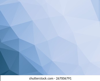 modern blue and white triangular background