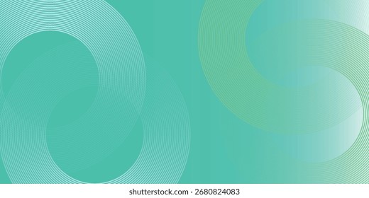 Círculo de fondo de forma geométrica degradado azul y amarillo moderno