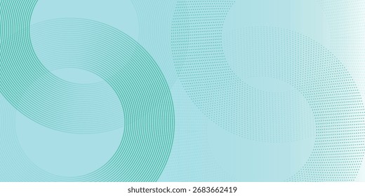 Fondo de forma geométrica degradado azul y amarillo moderno Círculo moderno simple