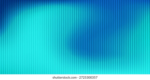 Modern blue-green abstract gradient studio room abstract background pattern walls and floor reflect neon lights dark tones vector abstract