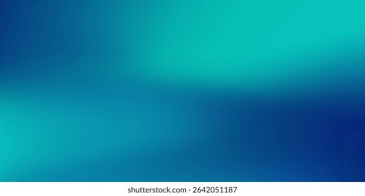 Modern blue-green gradient studio room abstract background pattern walls and floor reflect illustration abstract simple art