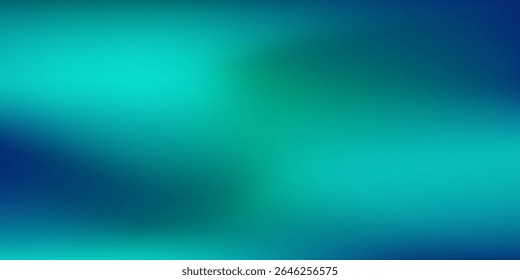Moderno gradiente azul-verde sala de estudio abstracto patrón de fondo paredes y piso reflejan el arte moderno