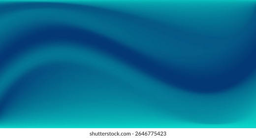 Las paredes y el piso del patrón de fondo abstracto de la habitación de estudio del gradiente azul-verde moderno reflejan el diseño moderno del arte