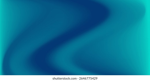 Las paredes y el piso del patrón de fondo abstracto de la habitación de estudio degradado azul-verde moderno reflejan el diseño moderno del arte. Eps10