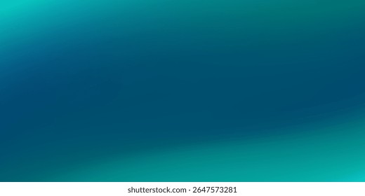 Modern blue-green gradient studio room abstract background pattern walls and floor reflect art modern.vector. eps 10