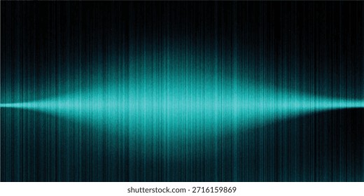 Las paredes y el piso del patrón abstracto del fondo de la sala de estudio del gradiente azul-verde moderno reflejan los tonos oscuros de las luces de neón y sienten la velocidad del moderno abstracto digital