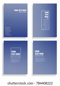 modern bluish cover design with dynamic halftone gradient geometric pattern