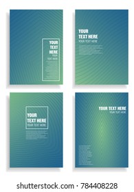 modern bluish cover design with dynamic halftone gradient geometric pattern