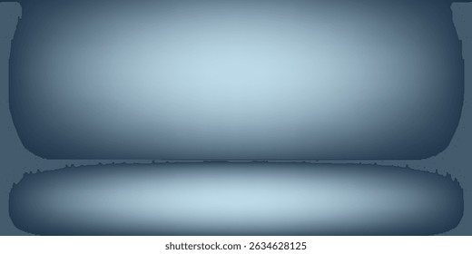 Moderne unscharfe abstrakte weiche blaue Studio und Wandhintergrund abstrakt modern