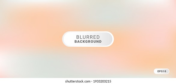 Modern blurred background. Soft cloud or rainbow background in pastel colorful gradation style for wallpaper, banners, cover, poster and other.  Vector EPS.10
