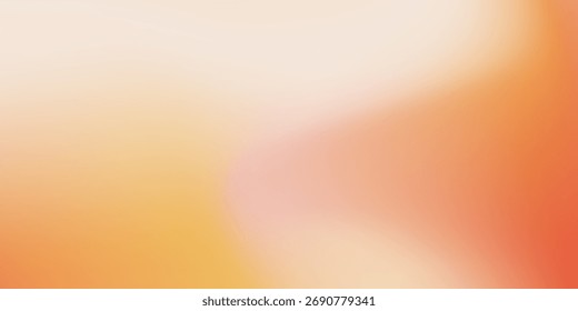 Modern Blurred color gradient background, abstract yellow red orange grain gradation texture, vector soft peach texture blur abstract background