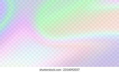 Moderno degradado de gradiente borroso en un estilo retro de moda de los años 90 y 00. Estética del año 2000. Efecto prisma de la luz arcoiris. Plantilla de afiches para publicaciones en medios sociales, marketing digital, promoción de ventas.