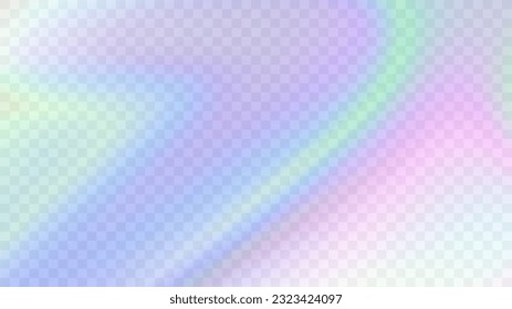 Modern blurred gradient background in trendy retro 90s, 00s style. Y2K aesthetic. Rainbow light prism effect. Poster template for social media posts, digital marketing, sales promotion.