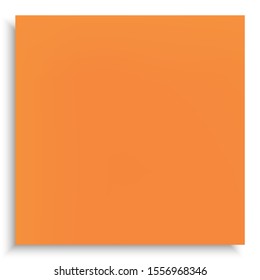 Modern blurry original background. Clean backdrop with smooth and soft shadow. Vector illustration flyer. Orange trendy and easy editable colored banner template.