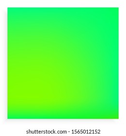 Modern blurry original background. Graphic backdrop with smooth and soft shadow. Vector illustration texture. Green trendy and easy editable colored banner template.