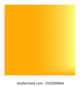 Modern blurry original background. Minimal backdrop with smooth and soft shadow. Vector illustration element. Yellow trendy and easy editable colored banner template.