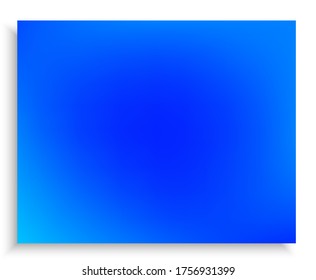 Modern blurry original background. Vector illustration art. Magic backdrop with smooth and soft shadow. Blue trendy and easy editable colored banner template.